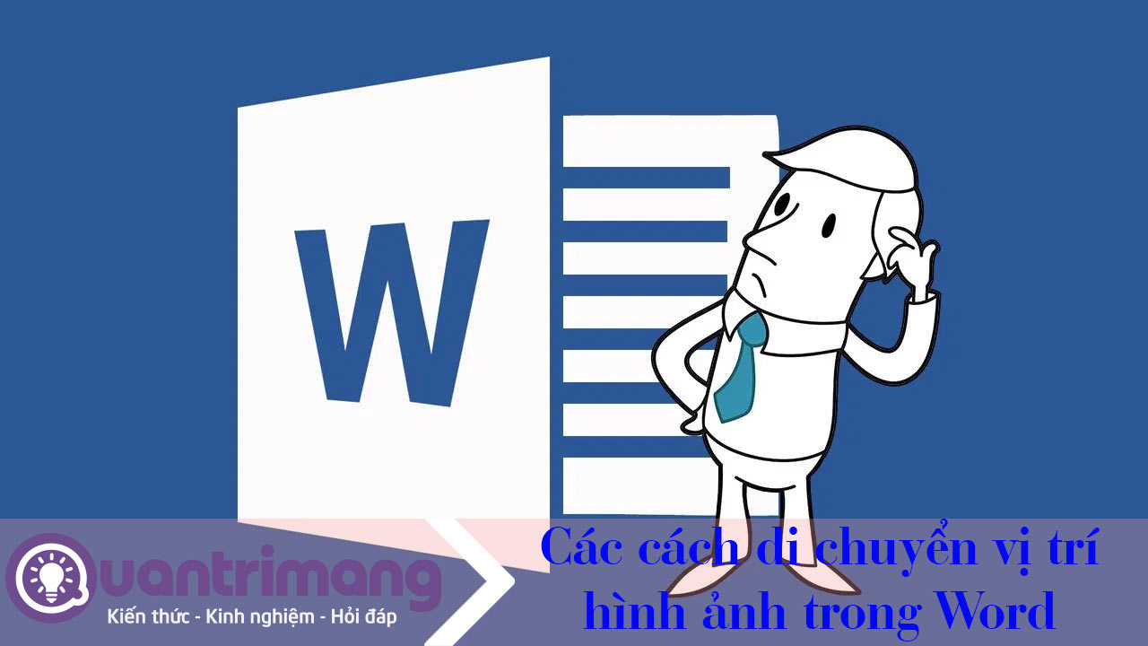 Cách chỉnh vị trí ảnh trong Word