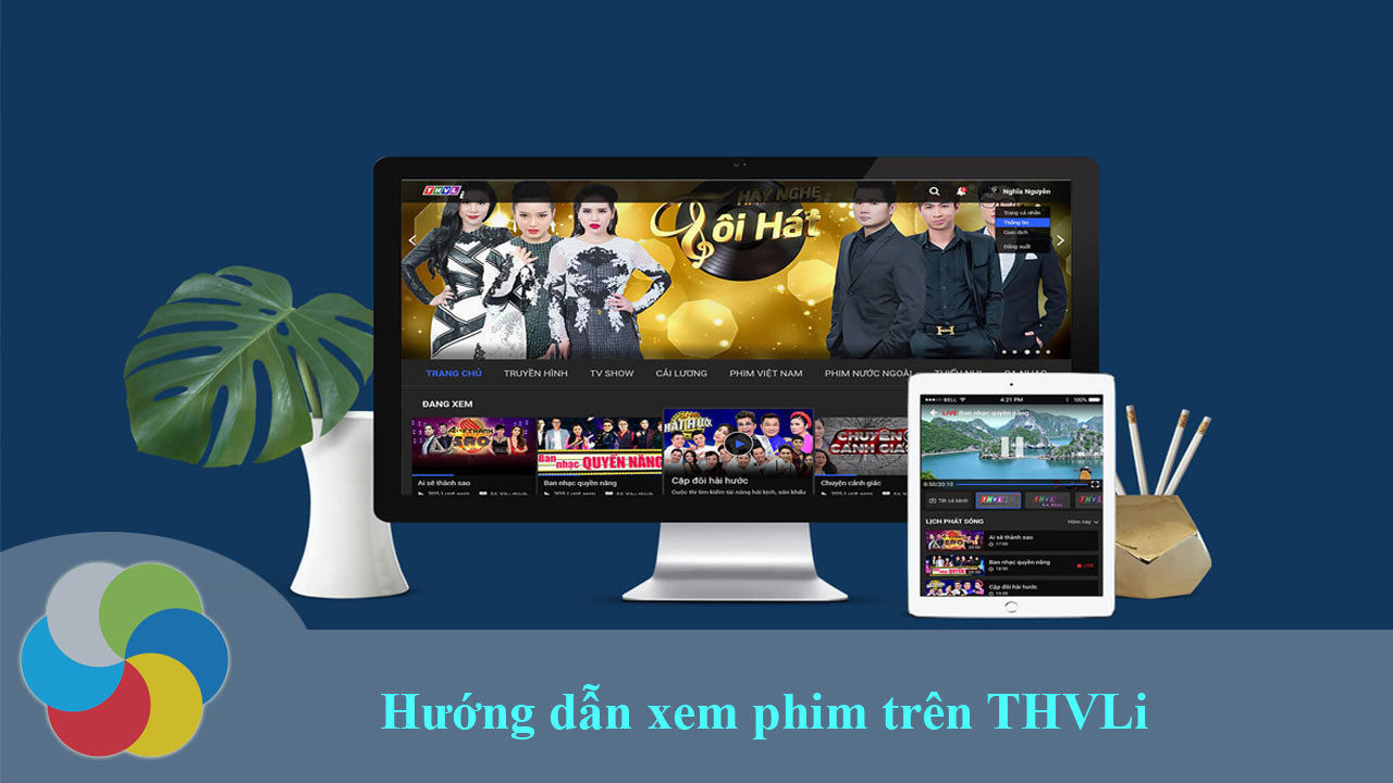 Hướng dẫn xem phim trên THVLi