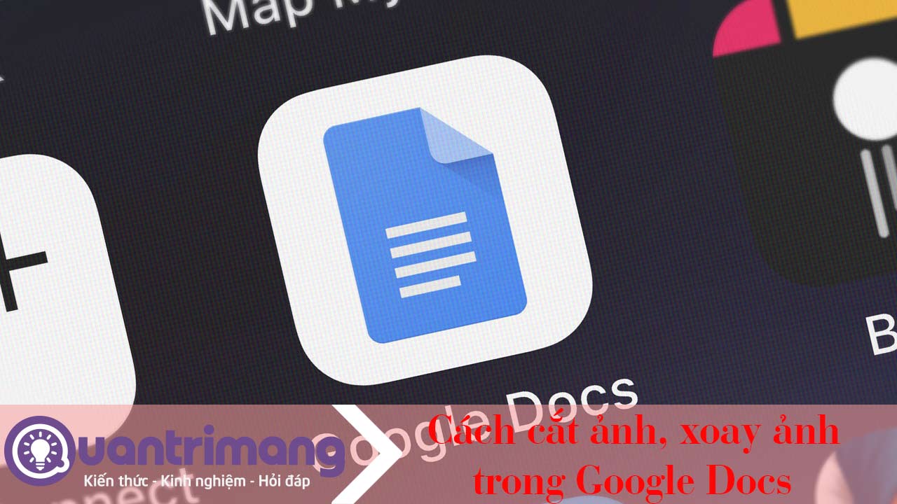 Cách cắt ảnh, xoay ảnh trong Google Docs