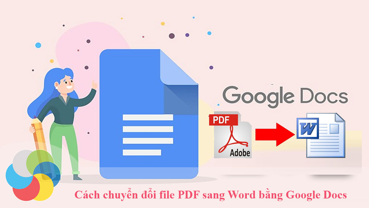 Cách chuyển đổi file PDF sang Word bằng Google Docs