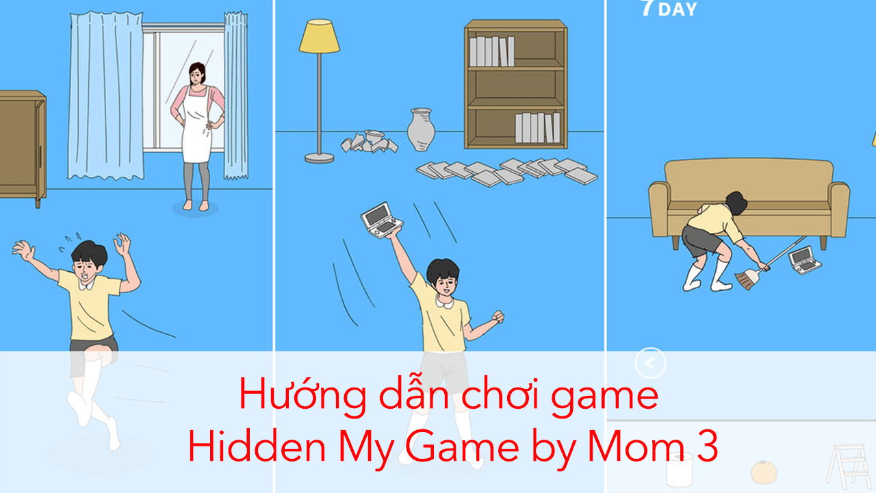 Hướng dẫn chơi game Hidden My Game by Mom 3