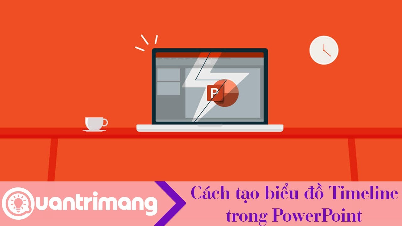 Cách tạo biểu đồ Timeline trong PowerPoint