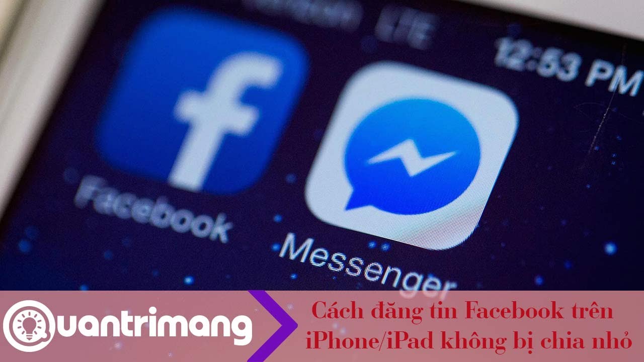 Cách đăng tin Facebook quá giới hạn trên iPhone