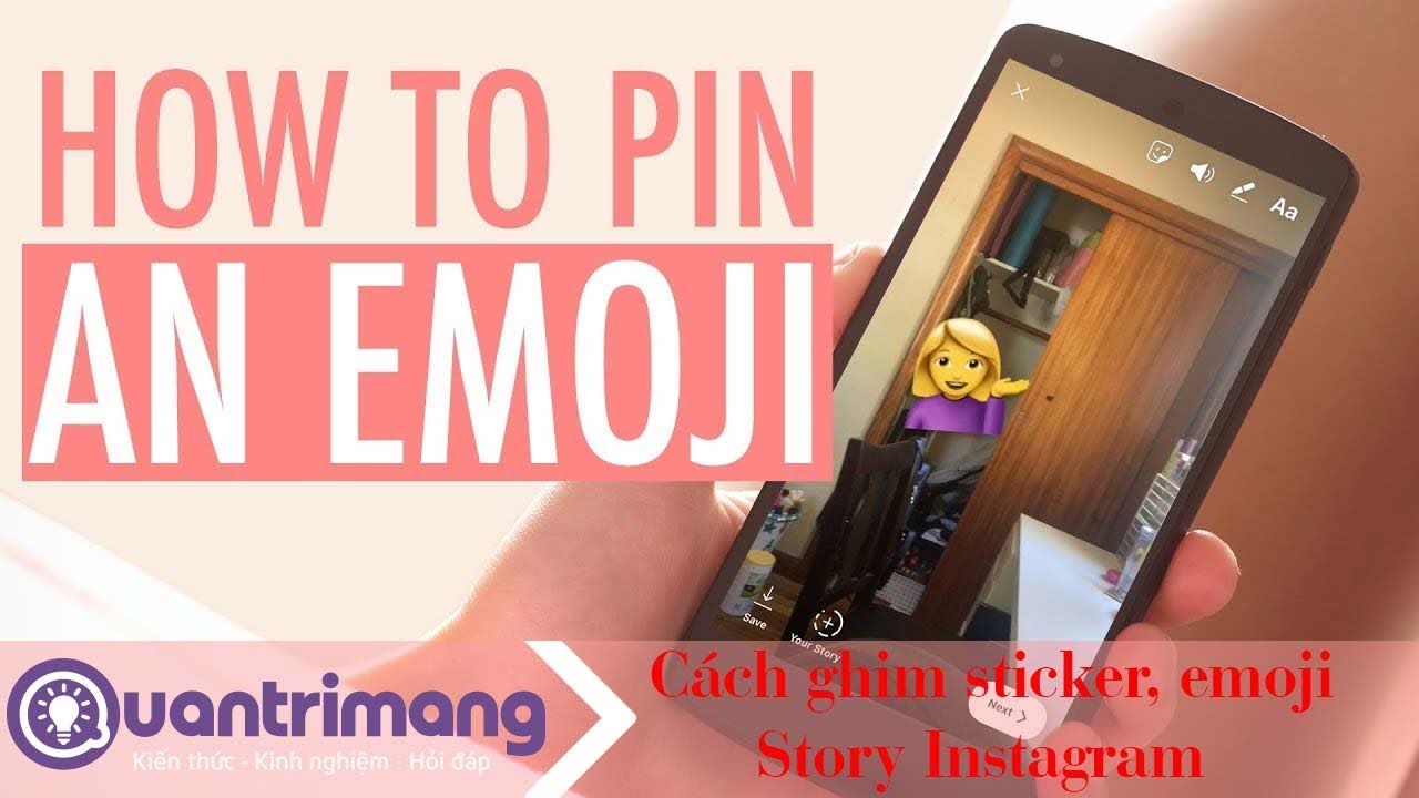 Cách ghim sticker trong Story Instagram