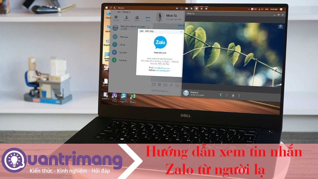 Cách xem tin nhắn từ người lạ trên Zalo PC
