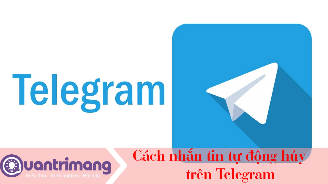 Cách nhắn tin tự hủy trên Telegram