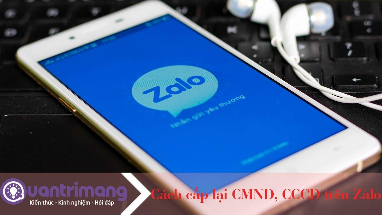 Cách cấp lại CMND, đổi CCCD trên Zalo