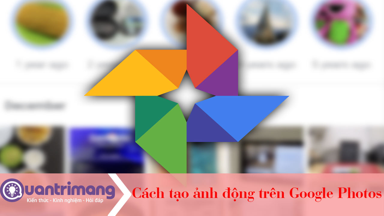 Cách tạo ảnh động trên Google Photos