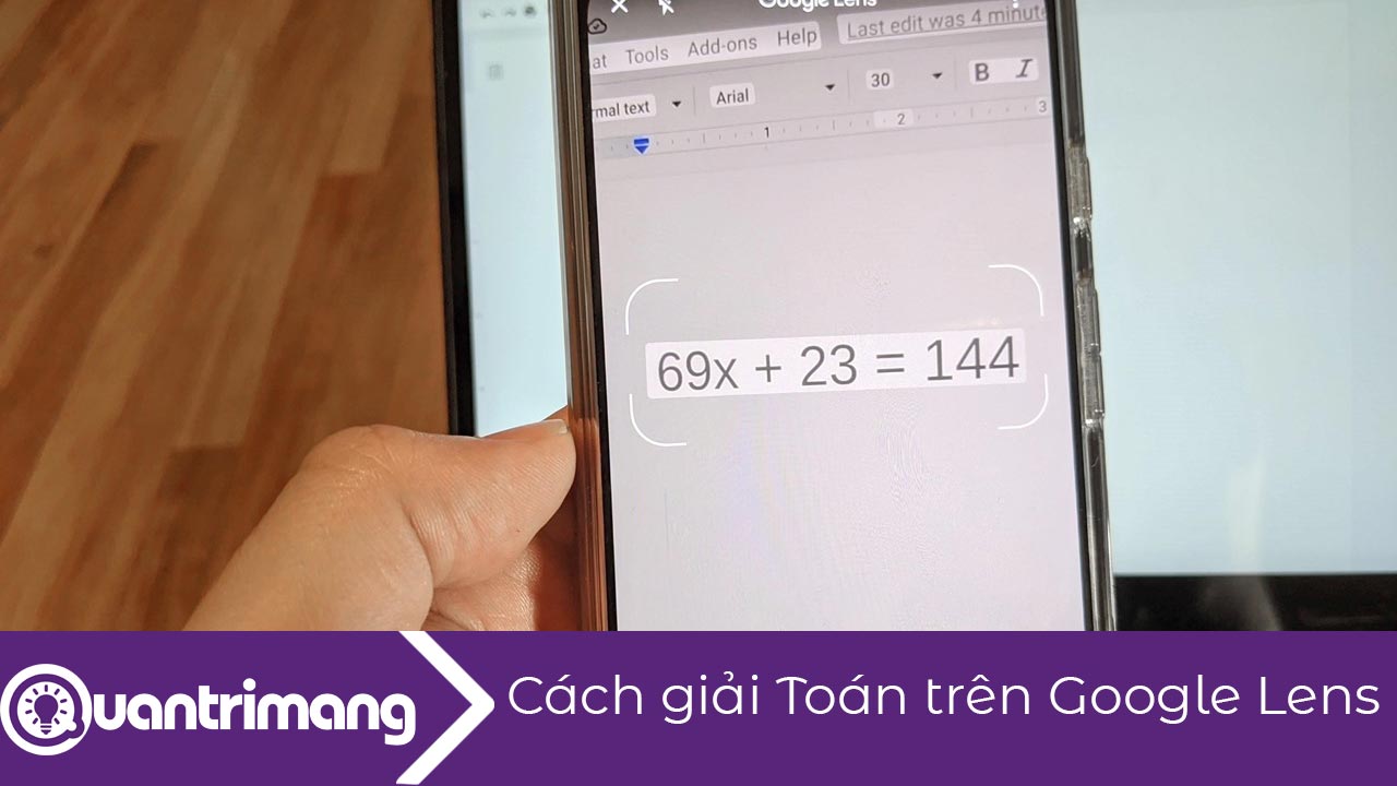 Cách giải Toán trên Google Lens