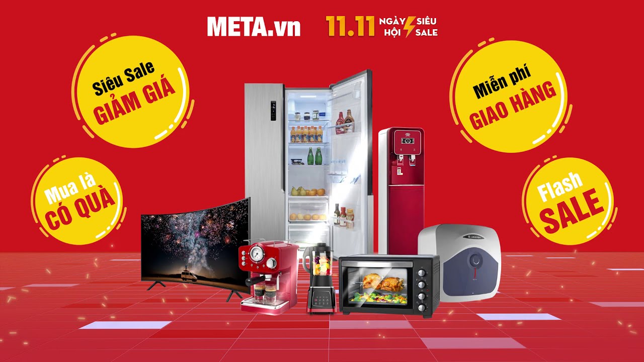 Săn Flash Sale Giá Siêu Sốc tại META.vn 11/11 đến 15/11