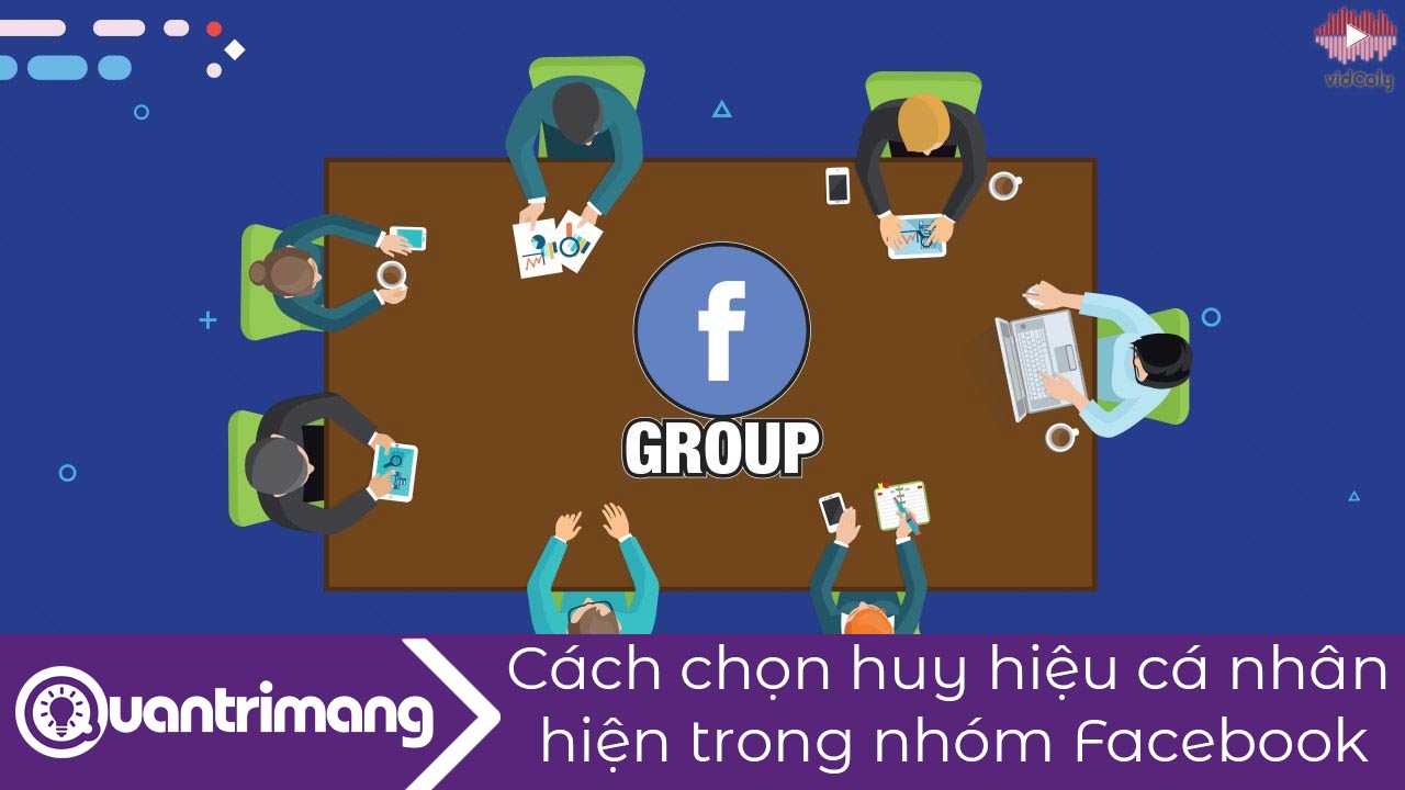 Cách chọn huy hiệu cá nhân hiện trong nhóm Facebook