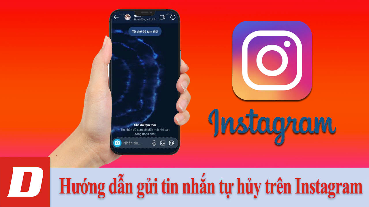 Hướng dẫn gửi tin nhắn tự hủy trên Instagram