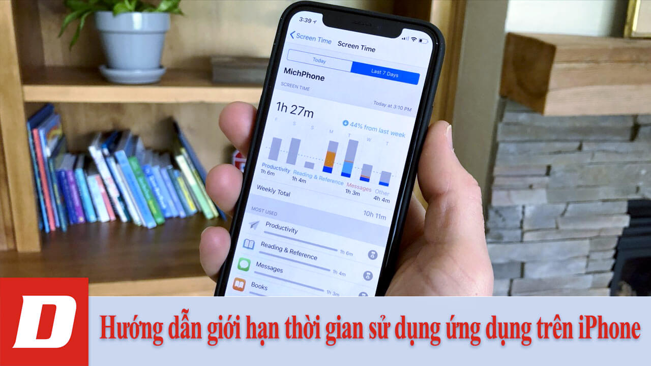 Hướng dẫn giới hạn thời gian sử dụng ứng dụng trên iPhone