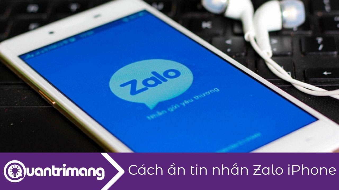 Cách ẩn tin nhắn trên Zalo iPhone