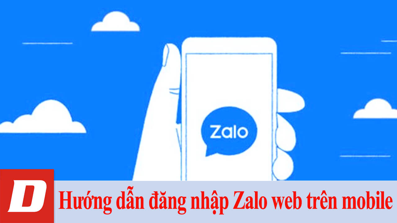 Hướng dẫn đăng nhập Zalo web trên mobile