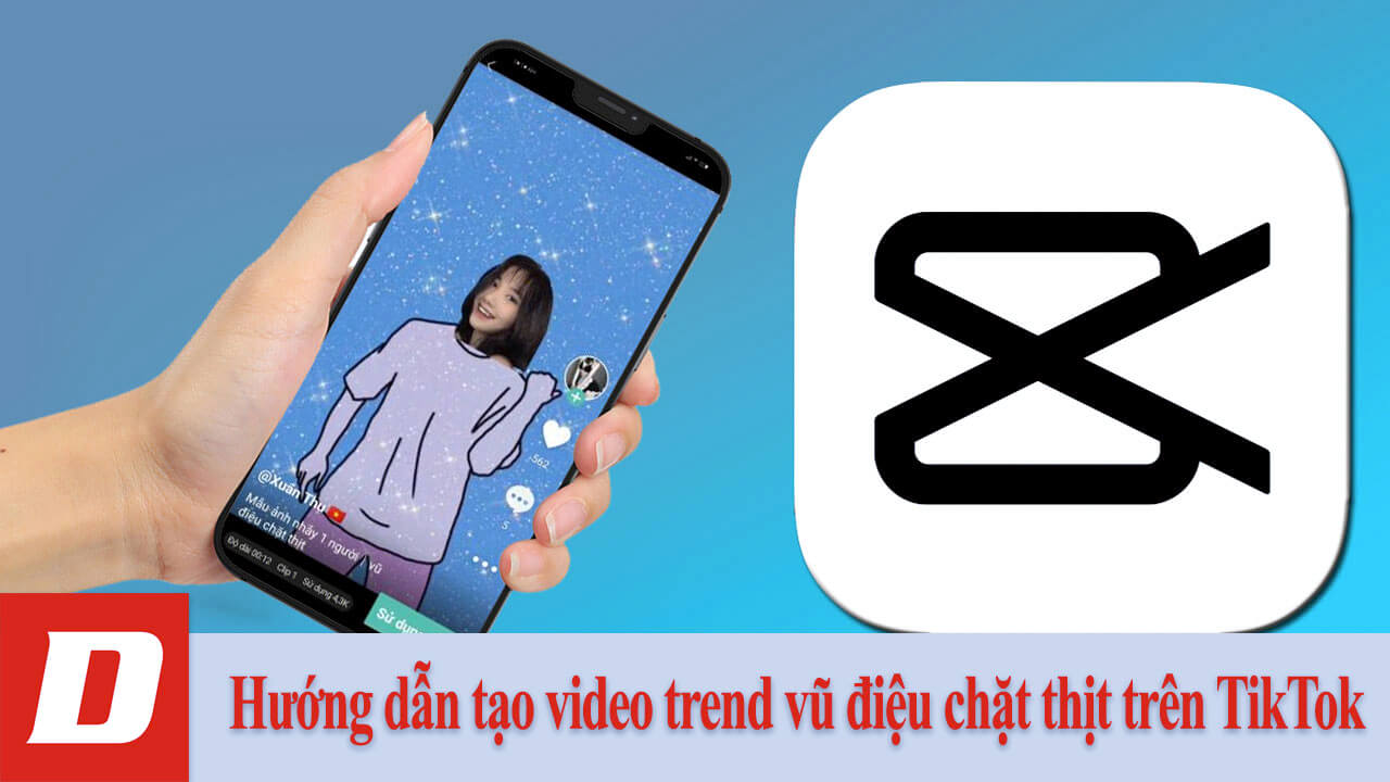 Hướng dẫn tạo video trend vũ điệu chặt thịt trên TikTok