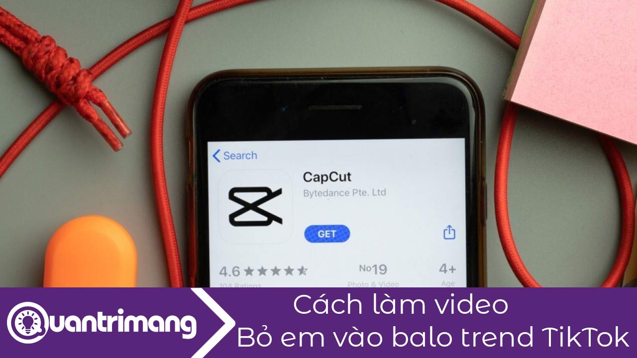 Cách làm video Bỏ em vào balo TikTok