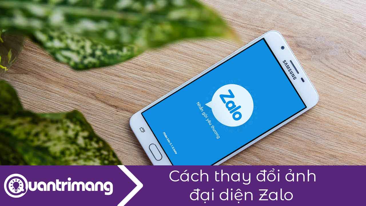 Cách thay đổi ảnh đại diện Zalo