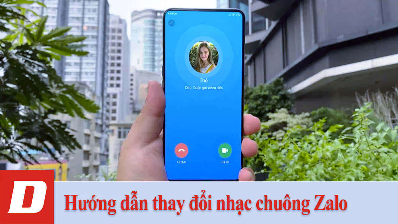 Hướng dẫn thay đổi nhạc chuông Zalo