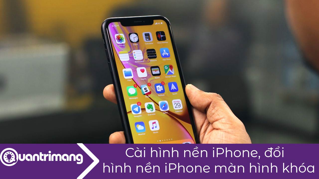 Cách cài hình nền iPhone, đặt màn hình khóa iPhone