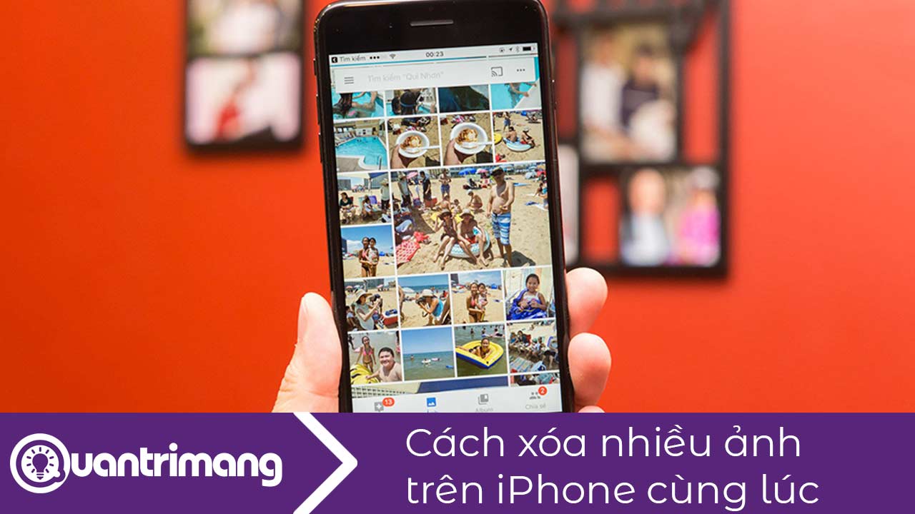 Cách xóa nhiều ảnh trên iPhone cùng lúc