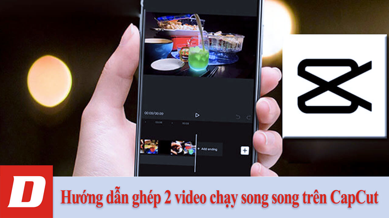 Hướng dẫn ghép 2 video chạy song song trên CapCut