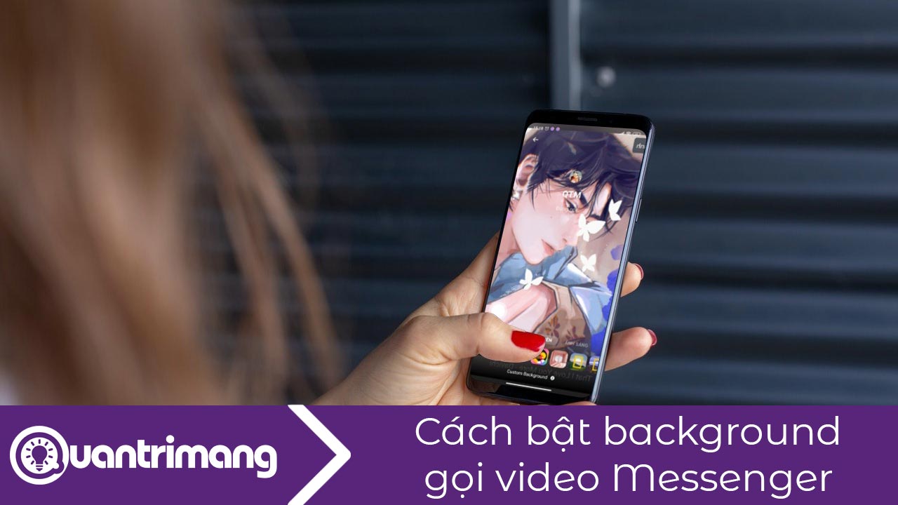 Cách bật background gọi video Messenger