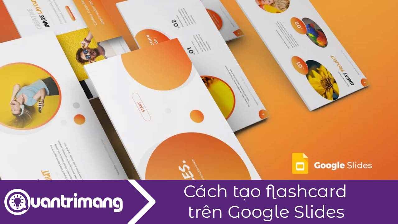 Cách tạo flashcard trên Google Slides