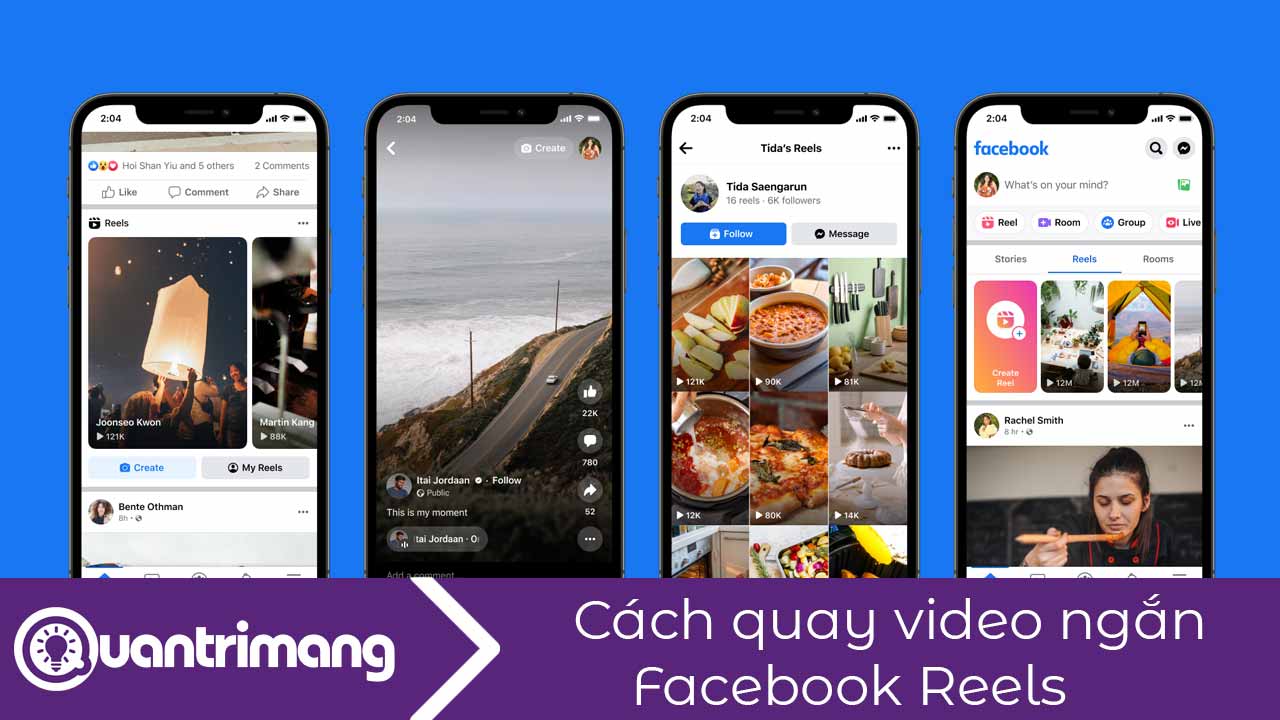 Cách quay video ngắn Facebook Reels