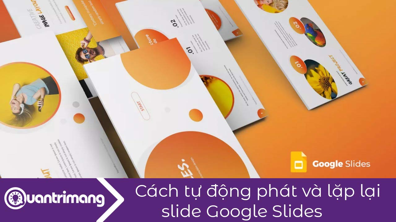 Cách tự động phát và lặp lại slide Google Slides