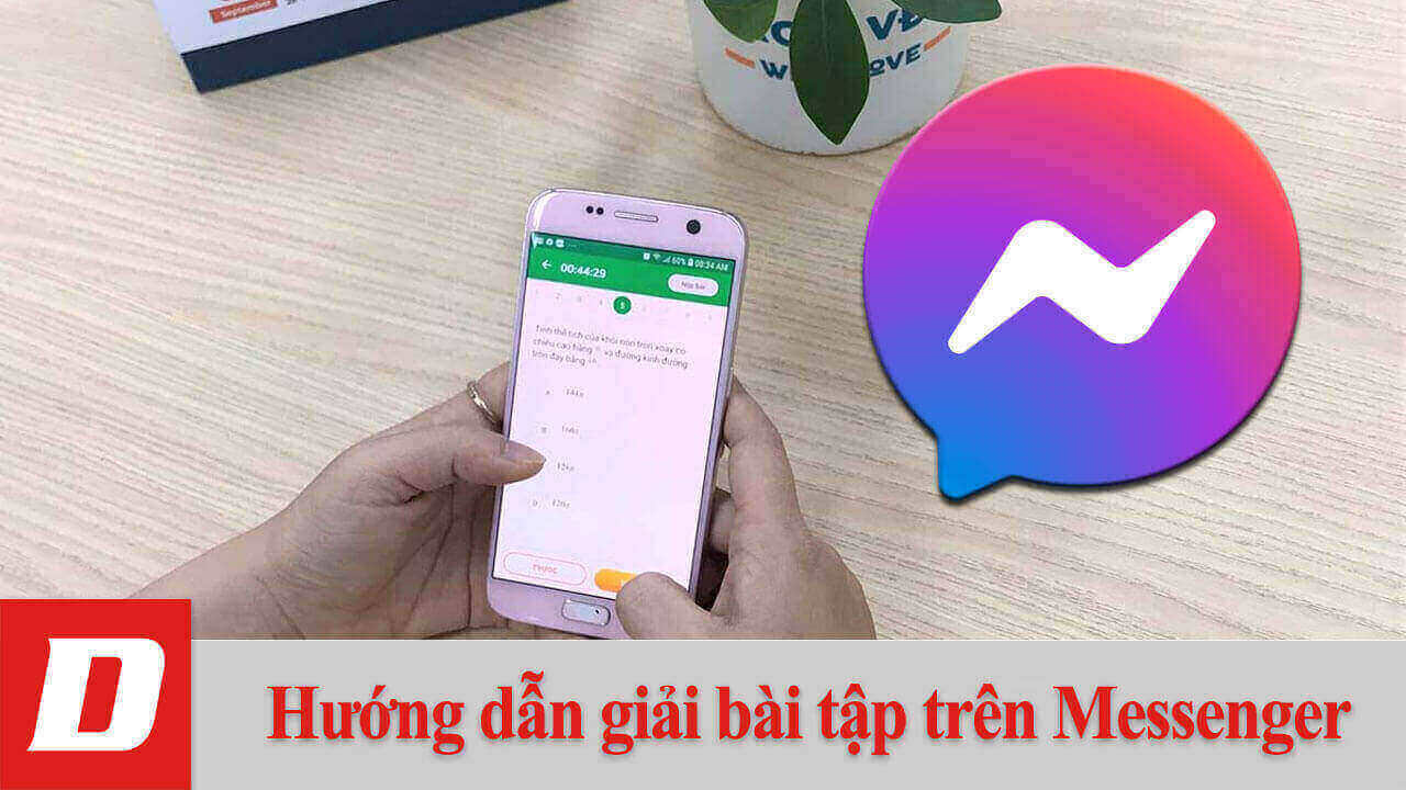 Hướng dẫn giải bài tập trên Messenger
