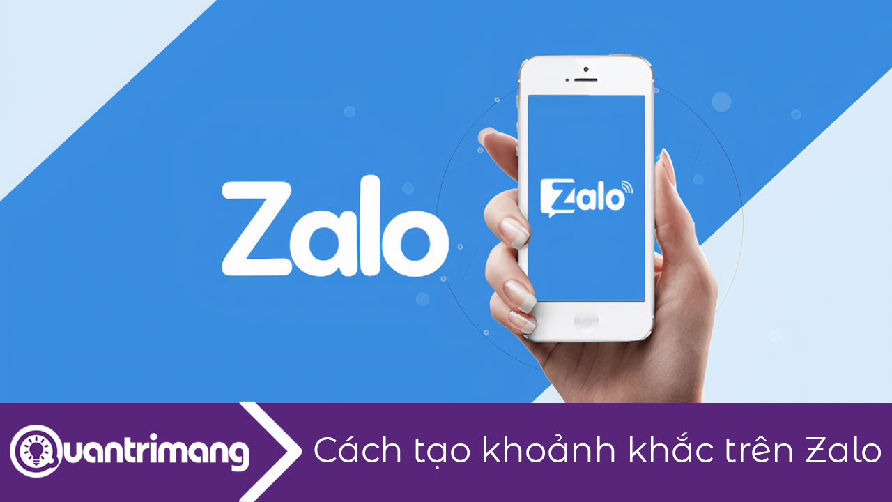 Cách tạo khoảnh khắc trên Zalo