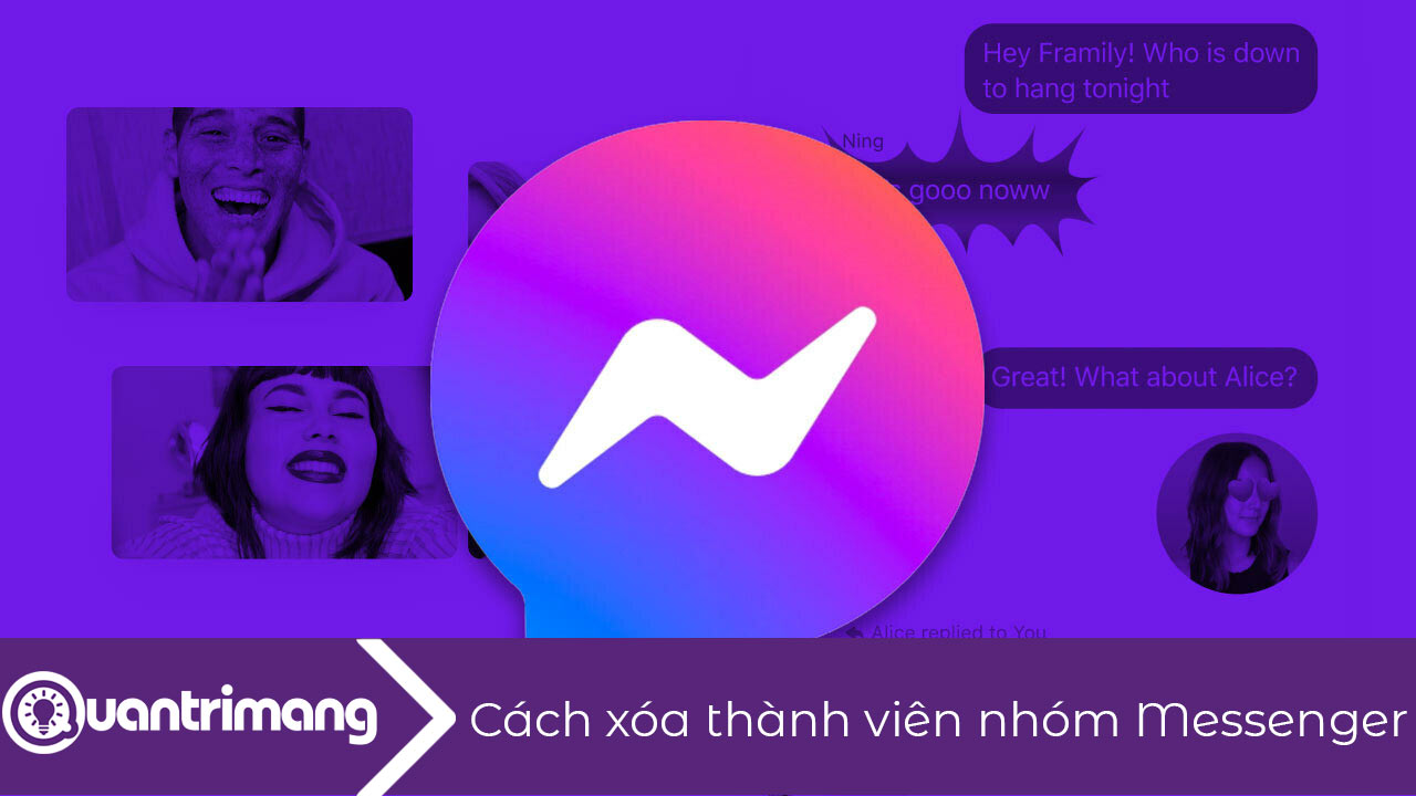 Cách xóa thành viên khỏi nhóm Messenger