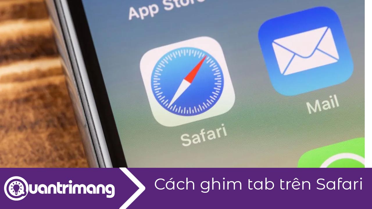 Cách ghim tab trên Safari để truy cập nhanh