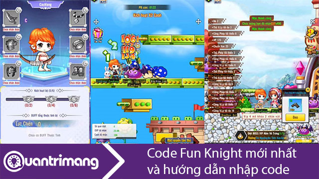 Code Fun Knight mới nhất và cách nhập code