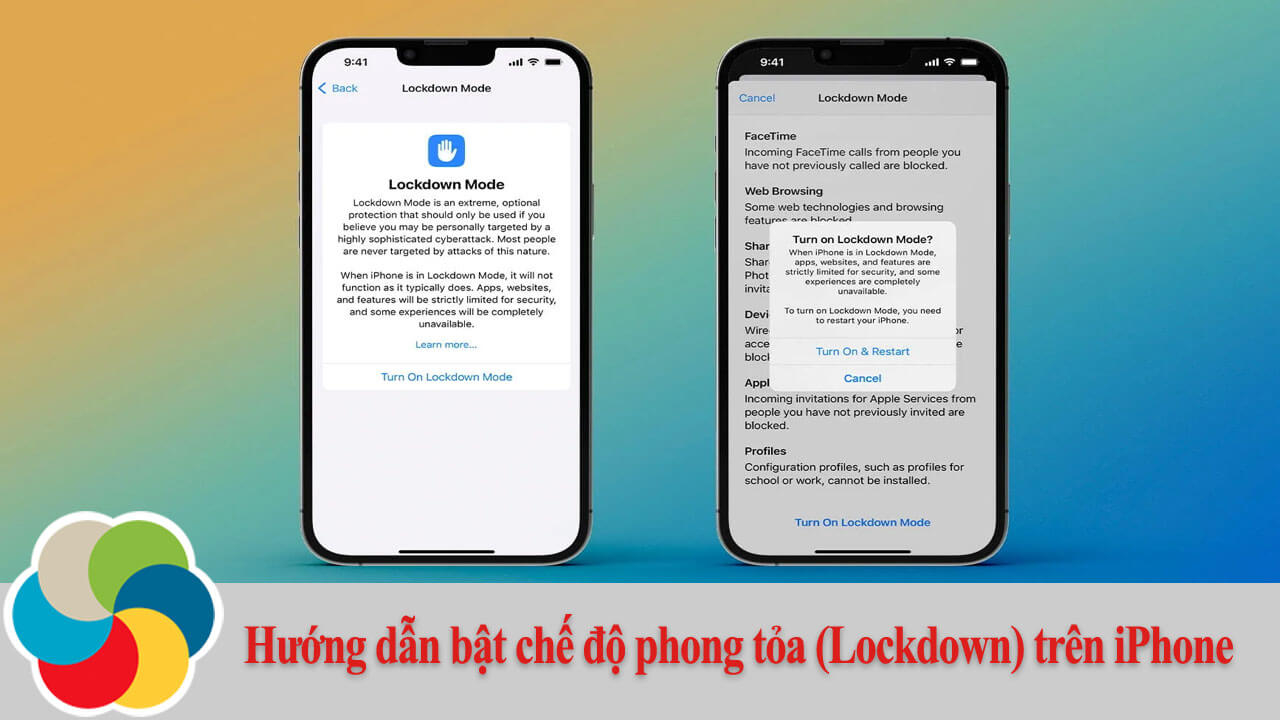 Hướng dẫn bật chế độ phong tỏa (Lockdown) trên iPhone