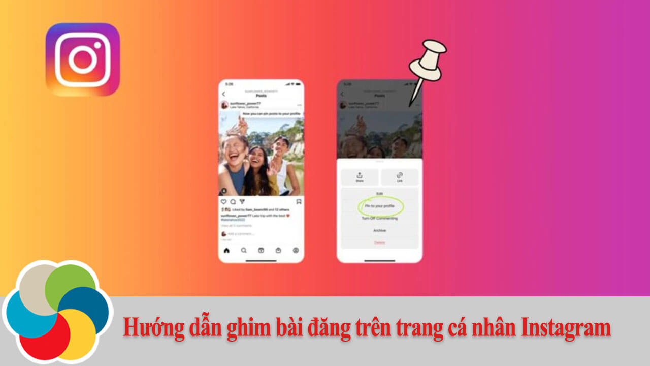 Hướng dẫn ghim bài đăng trên trang cá nhân Instagram