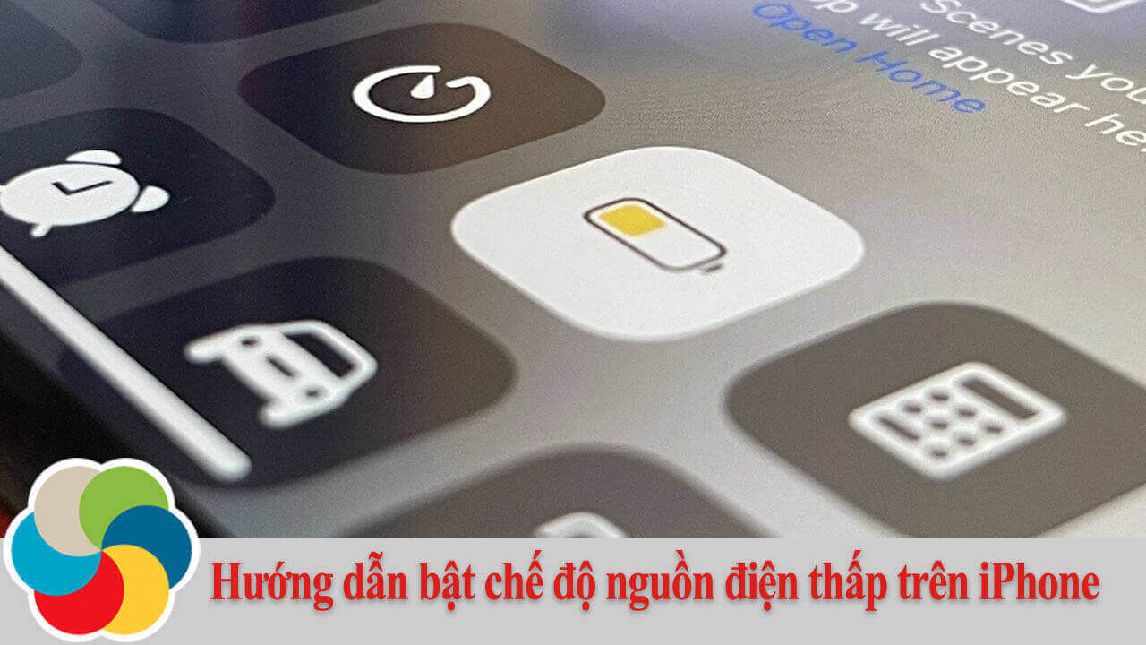 Hướng dẫn bật chế độ nguồn điện thấp trên iPhone