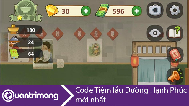 Code Tiệm lẩu đường hạnh phúc mới nhất