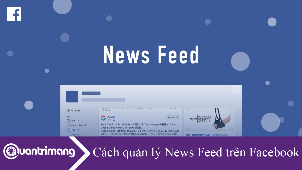 Cách quản lý News Feed trên ứng dụng Facebook