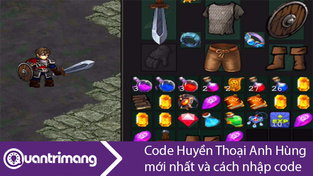 Code Hero Legend, code Huyền Thoại Anh Hùng mới nhất