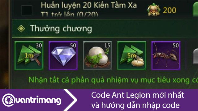 Code Ant Legion For The Swarm mới nhất