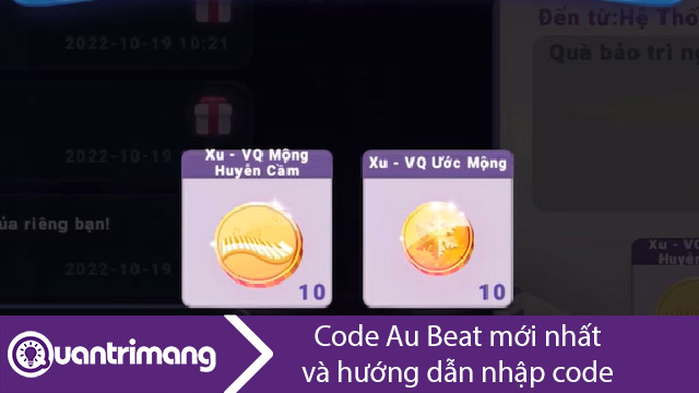 Code Au Beat mới nhất và cách nhập code