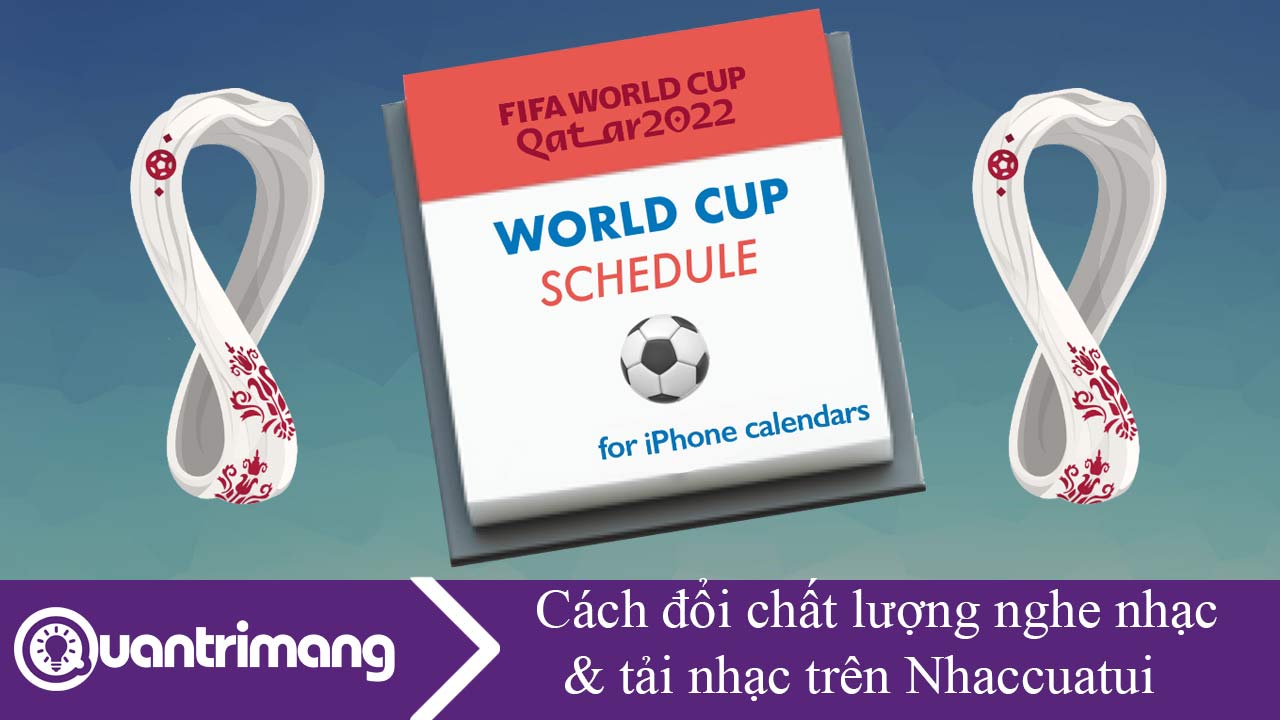 Cách thêm lịch World Cup 2022 cho iPhone