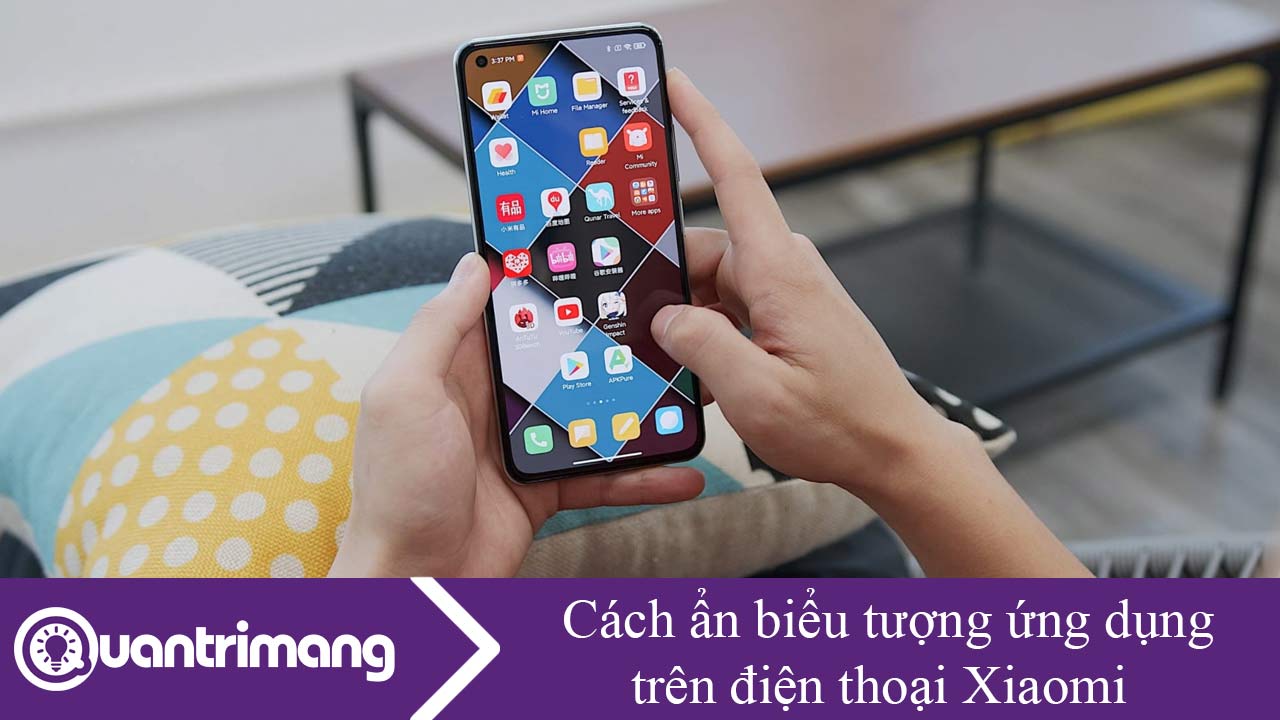 Cách ẩn biểu tượng ứng dụng trên điện thoại Xiaomi