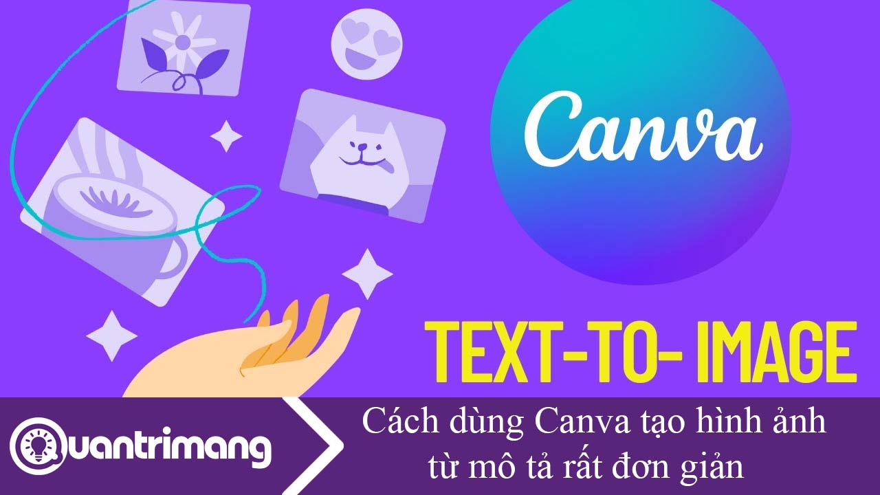 Cách dùng Canva tạo hình ảnh từ chữ viết