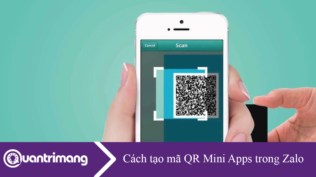 Cách tạo mã QR Mini Apps trong Zalo