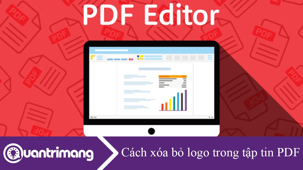 Cách xóa bỏ logo trong tập tin PDF