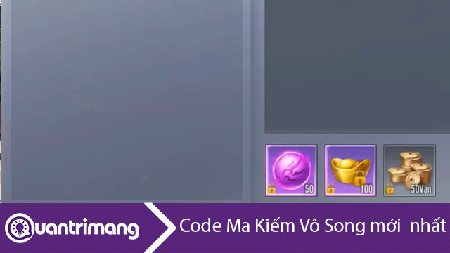 Code Ma Kiếm Vô Song mới nhất