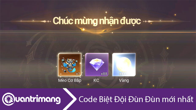 Code Biệt Đội Đùn Đùn mới nhất và cách nhập code